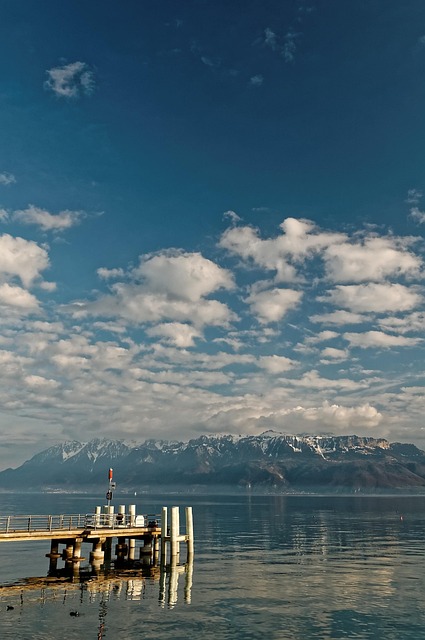 vue improbable du lac